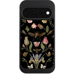Nivocase Hülle für Google Pixel 11 Handyhülle NIVOcore Case Schwarz Biene Blumenkranz Blüte (Google Pixel 11), Smartphone Hülle, Schwarz