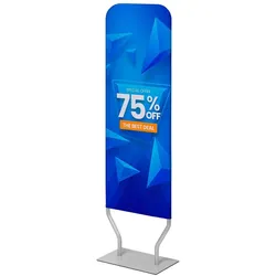Fabric Banner Sleeve Print 60 x 200 cm Dobbelseitig