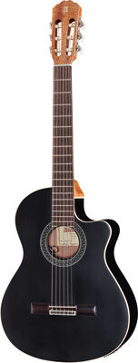 Alhambra Black Satin CW EZ incl.Gig Bag Black Satin