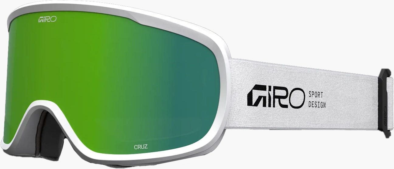 Giro Cruz STACKED WHITE LODEN GREEN One Size
