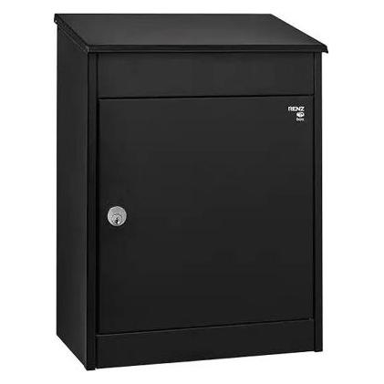 MEFA Bosca 406 pakkepostkasse 390x530x225mm, dybsort 9005 (53 x 22.50 x 39 cm) (406100J)