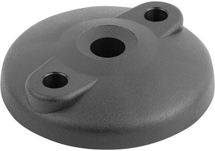 KIPP Teller E Thermoplast schwarz Ø 100 (K0423.5100)