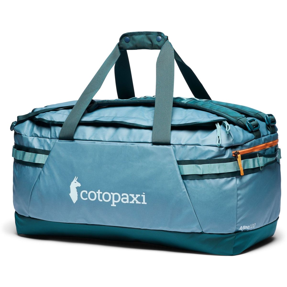Cotopaxi Allpa Getaway 100L Duffel blue spruce and abyss OS AGT100-SPABY-OS