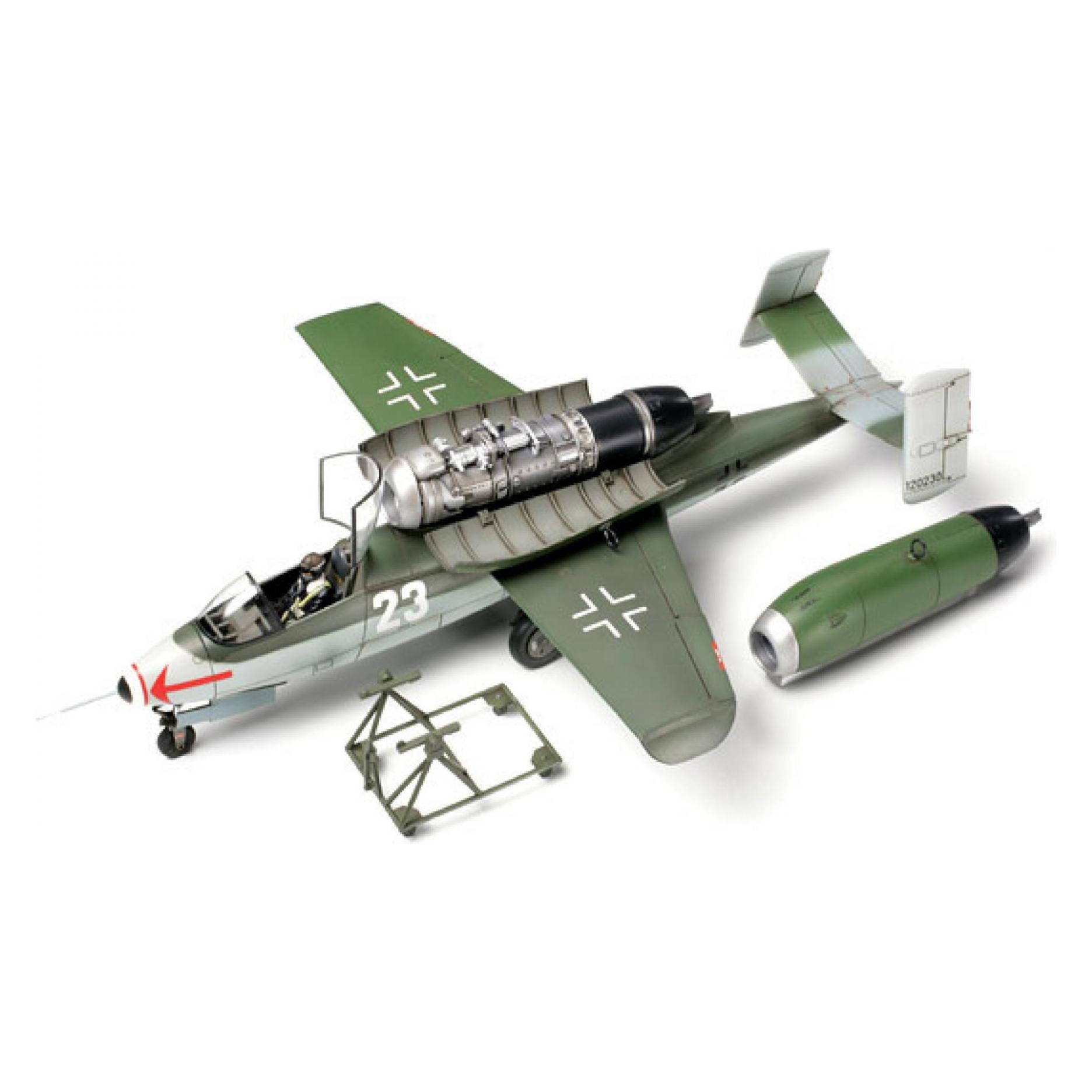 Tamiya German Heinkel He162 A2 Salamander (TAM 61097)