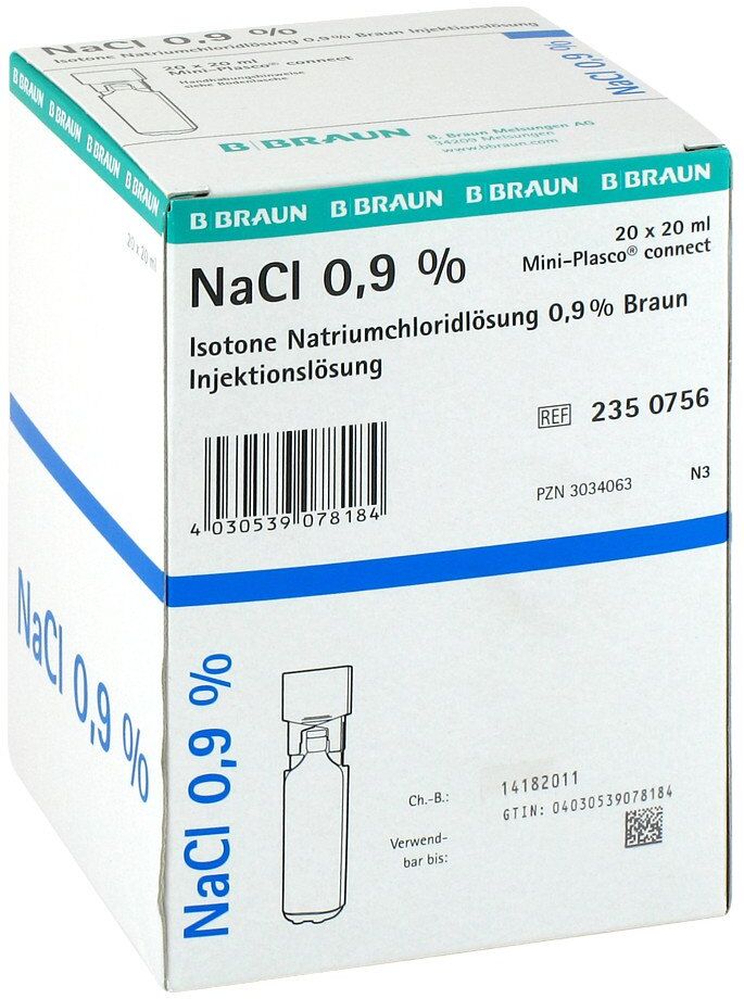 Mini-plasco Kochsalzlösung 0,9% Miniplasco connect