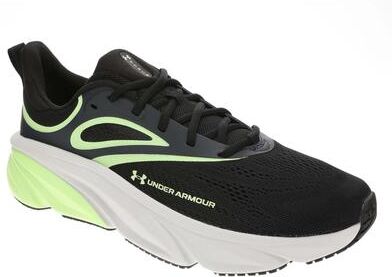 Under Armour Charged Rogue 6 (Men's) Athletic in Black/Anthracite/Lumos Lime, Size 12 M, Leather/Rubber/Synthetic