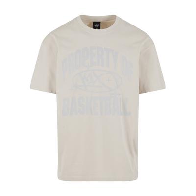T-Shirt K1X "K1X K1X Property Tee", Herren, Gr. L, beige (sand), 100% Baumwolle, bedruckt, normal, Rundhals, Shirts T-Shirt