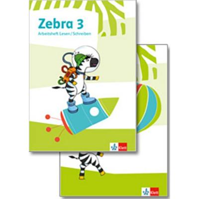 Zebra 3. Paket: Arbeitsheft Lesen/Schreiben und Arbeitsheft Sprache Klasse 3, Set von , Klett Schulbuchverlag, 978-3-12-270963-1