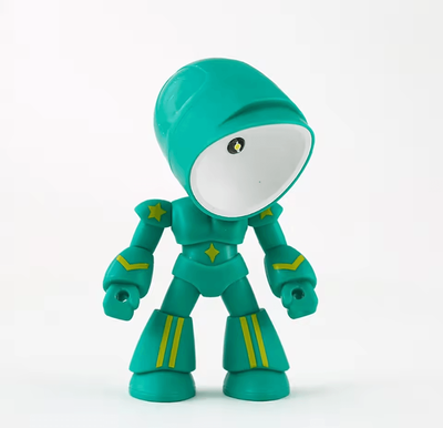 Universal Stock Hero Guardian LED Desk Lamp Kids Night Light For Bedroom & Study Table green