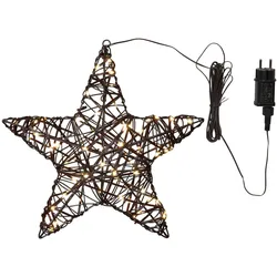 Star Trading, Weihnachtsbeleuchtung, LED-Stern Vicke Star, 40 cm, Warmweiss