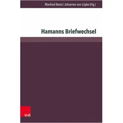 Hamanns Briefwechsel, Fachbücher von Manfred Beetz, Johannes von Lüpke