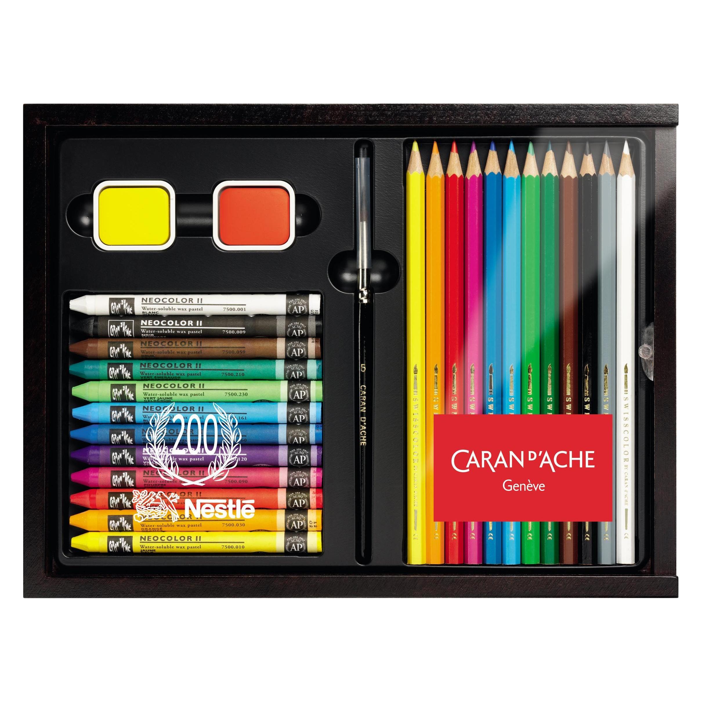 Caran d'Ache Holzschatulle Multiprodukt (27x) (3000.424)