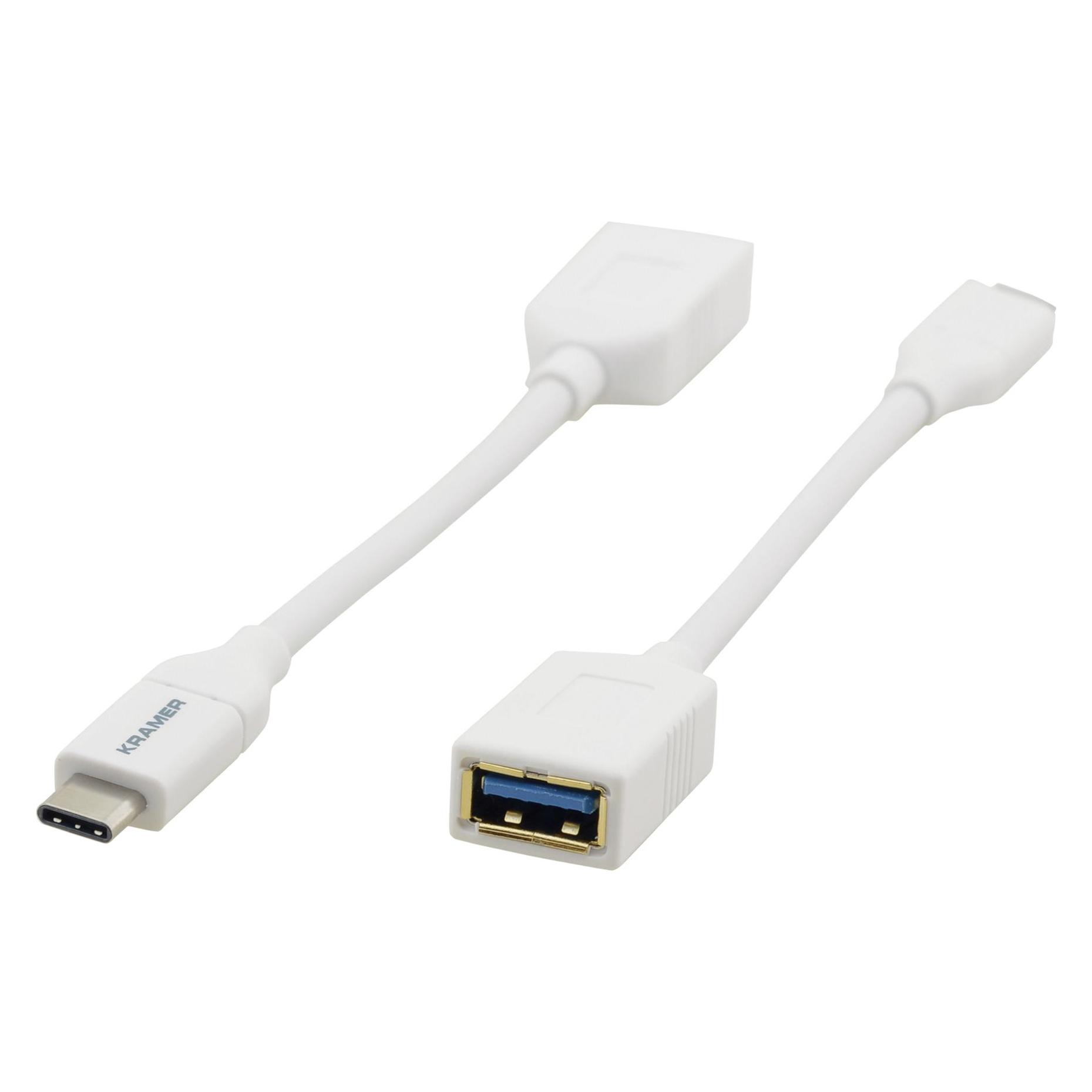Kramer ADC-USB31/CAE USB 3.1 C(M) to A(F) Adapter Cable (USB 3.2 Gen 1) (99-97210005)