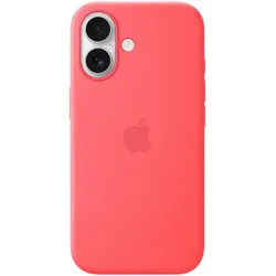 Apple Silikon Case mit MagSafe für Apple iPhone 17 (Guavepink)