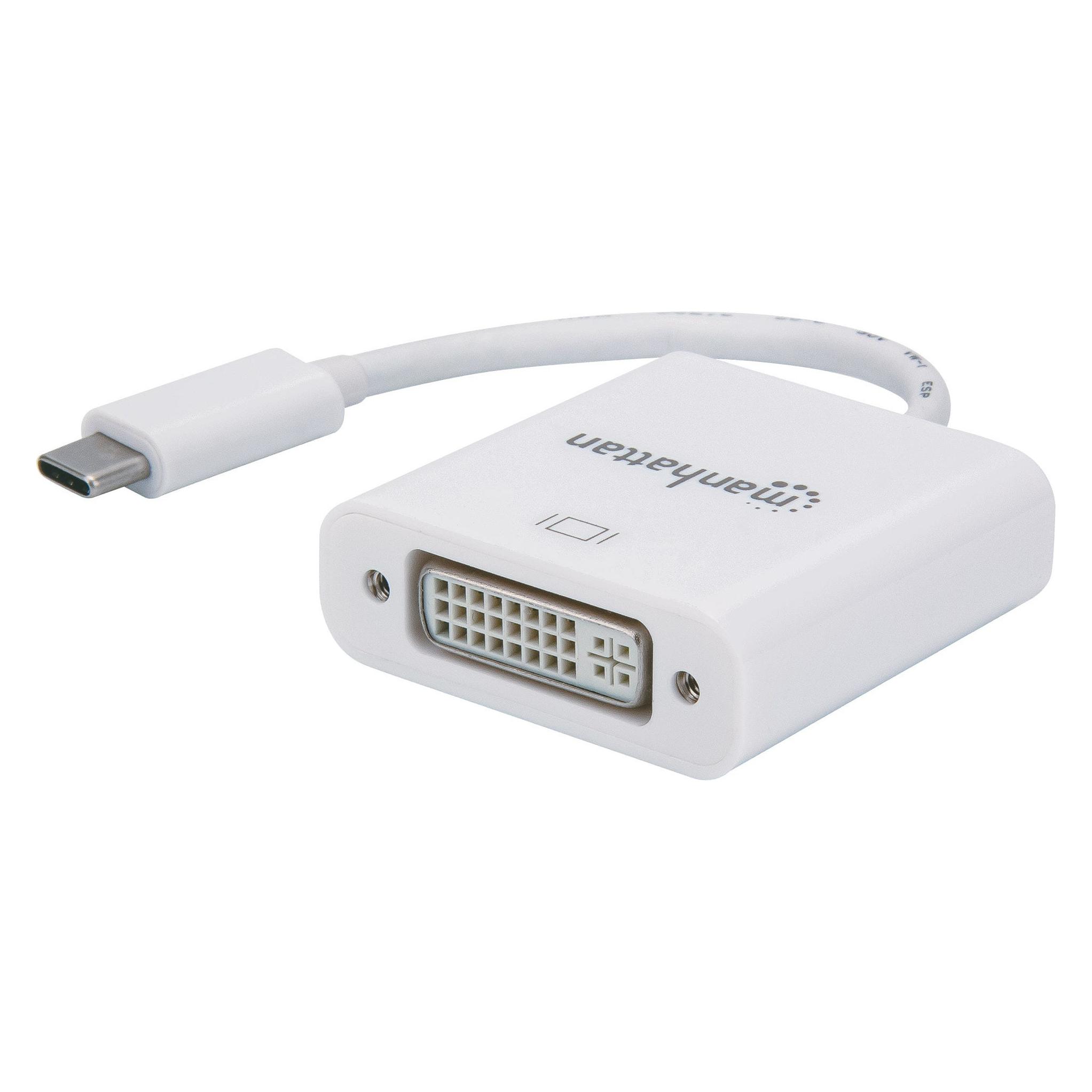 Manhattan USB 3.1 C - DVI-I, 0p (DVI) (152914)