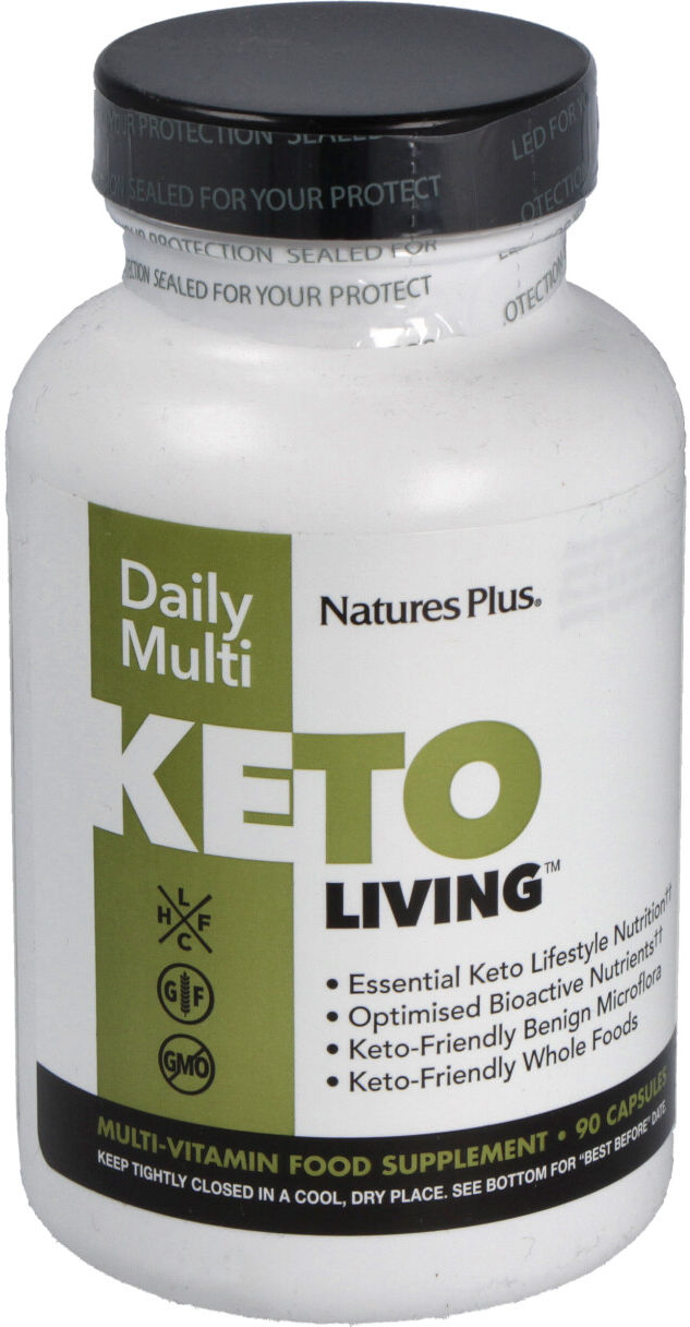 Natures plus keto living daily multi 90cap.