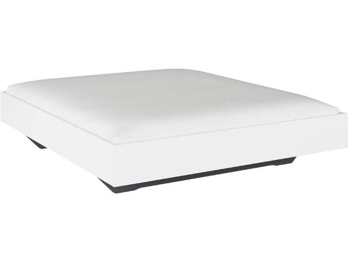 Futonbett RAUCH Phoenix , weiß, B:185cm H:41cm L:206cm, Betten, Futonbett, ohne Kopfteil
