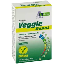Avitale Veggie Depot Vitamine + Mineralstoffe 60 St