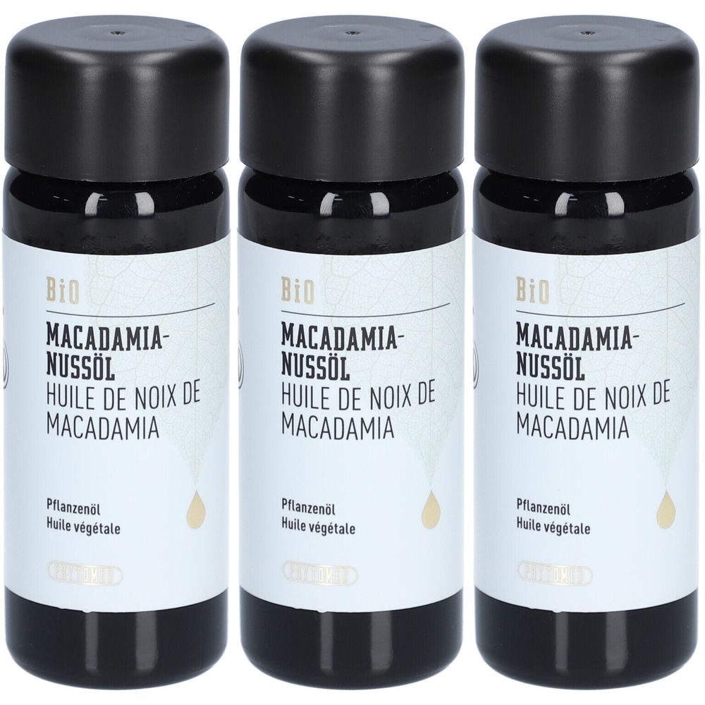 Phytomed Macadamianussöl Bio 100 ml x3 3x100 Öl