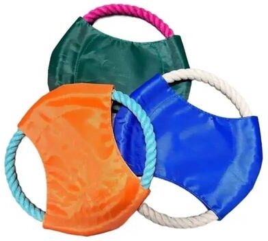 Uplift Treasures Dental Chew Frisbee Dog Toy 1pc Random Color l