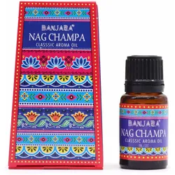 Banjara Indian Fragrance Oil 10ml - Nag Champa