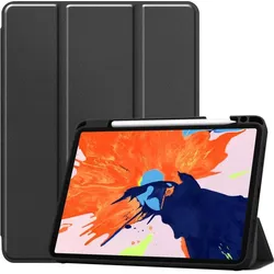 Cover-Discount Business Smart Case (Apple iPad Pro 12.9 2018, Apple iPad Pro 12.9 2020, Apple iPad Pro 12.9 2021, Apple iPad Pro 12.9 2022), Tablet Hülle, Schwarz