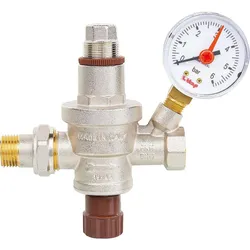 Automatische Füllarmatur mit Manometer DN15 (1/2''), PN16