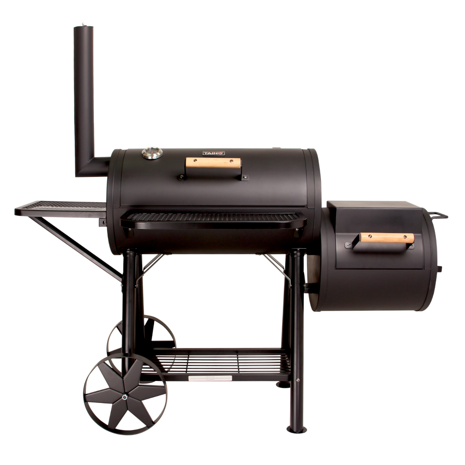 TAINO YUMA 90kg Smoker Grillkammer Räucherkammer Grill Holzkohle