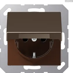 Jung SCHUKO-Steckdose 16 A 250V mit Klappdeckel bruchs A 1520 BF KL MO