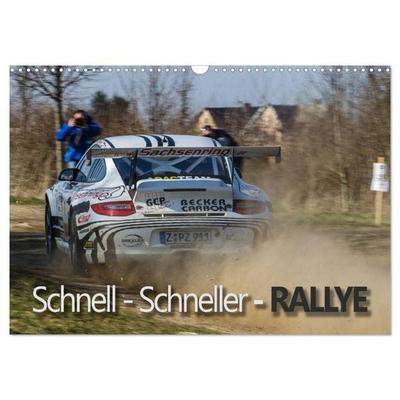 Schnell - Schneller - Rallye (Wandkalender 2026 DIN A3 quer), CALVENDO Monatskalender