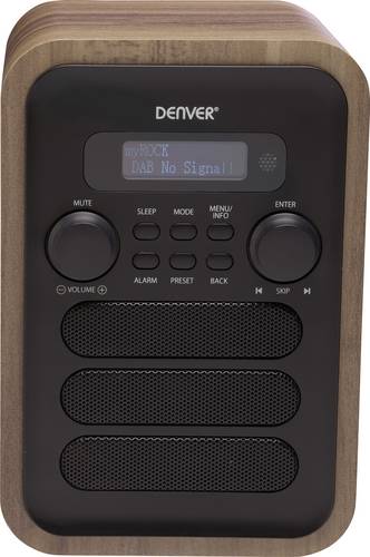 Denver DAB-48 Küchenradio UKW, DAB+ Bluetooth Grau