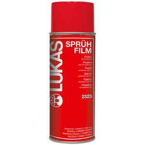 Lukas-Nerchau Fixierspray 2323 Fixativ, 400ml, Schutzlack für Zeichnungen, mit UV-Schutz, matt