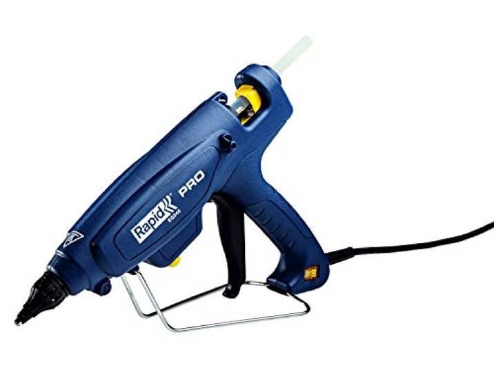 Rapid PRO EG340 - Pistolet à Colle Professionnel -Pour utilisation intense Colle Ø12mm - Léger - Débit de Colle 1400g/h - Température Réglable 120-220°C - Buse Interchangeable - Câble 2\,5m - (5000327)