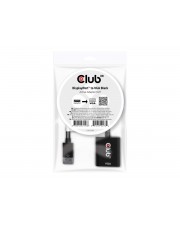 Club 3D Adapter DisplayPort> VGA aktiv St/Bu schwarz Polybeutel Digital/Display/Video (CAC-2013)