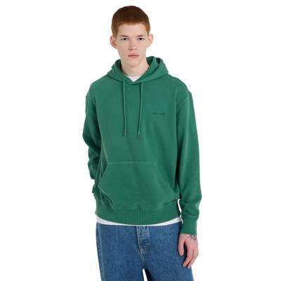 Kapuzensweatshirt ELEMENT "Lowcase Pigment", Herren, Gr. M, grün (fir), Obermaterial: 50% Baumwolle, 30% Baumwolle, 20% Polyester., Sweatshirts