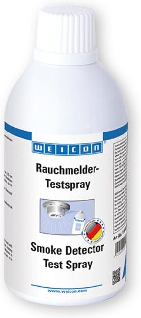 WEICON Rauchmelder-Testspray, für photoelektrische und optische Rauchmelder, 250 ml, transparent (11640250)