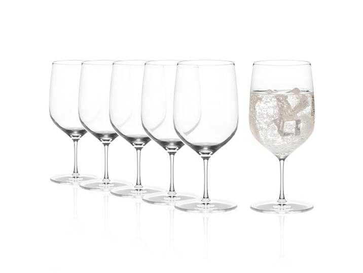 Stölzle Lausitz Q1 Wassergläser Wasserkelche 460 ml, 6er-Set
