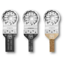 Fein Multimaster Sägeblatt Set 3 teilig Set Combo Starlock MINI CUT SL