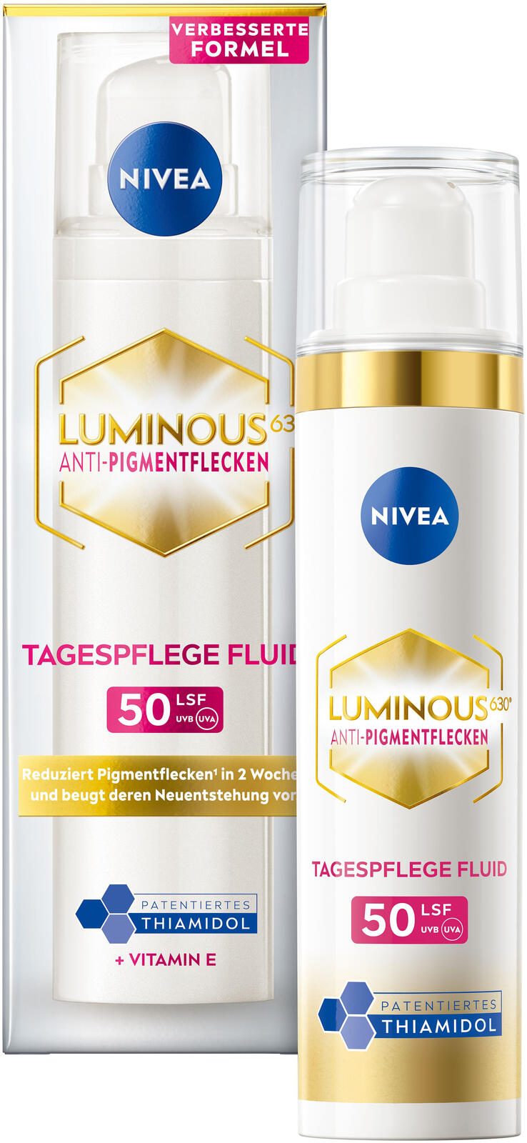 NIVEA LUMINOUS630® ANTI-PIGMENTFLECKEN LSF 50 Gesichtsfluid 40,0 ml 94410