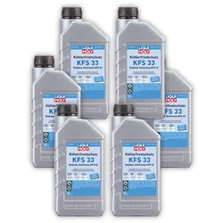 6x Kühlerfrostschutz KFS 33 LIQUI MOLY 21130 Frostschutzmittel 1 Liter