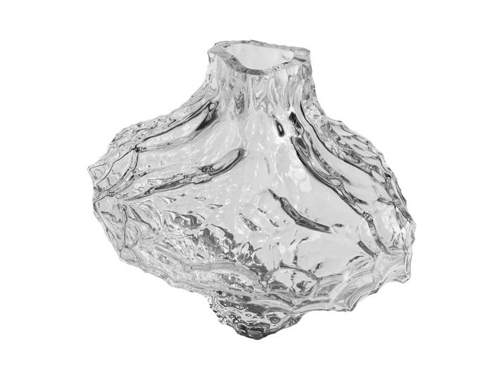 Hein Studio Canyon Large Vase 23 cm Clear