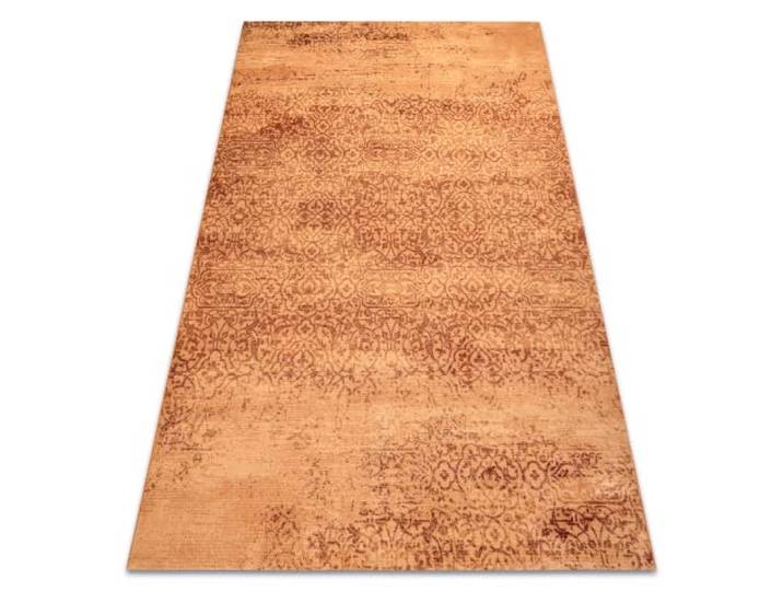 rugsx KASHQAI Wollteppich Orientteppich lachsfarbe/Rotwein 135x200 cm