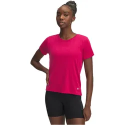 UNDER ARMOUR Launch Camo Laufshirt Damen 681 - shaded fuchsia/reflective XS