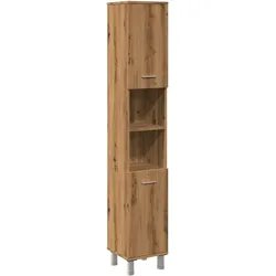 vidaXL Badschrank Artisan-Eiche 30x30x179 cm Holzwerkstoff