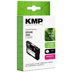 KMP, Druckerpatrone, Tintenpatrone für Workforce Pro WF 4720 35XL Magenta (M)