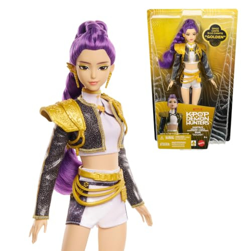 Mattel KPop Demon Hunters HUNTR/X Rumi Golden Zingpop