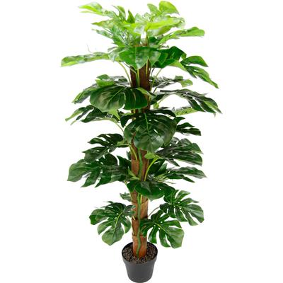Kunstpflanze I.GE.A., grün, B:56cm H:120cm T:56cm, Polyester, Kunstpflanzen, Kunstpflanze