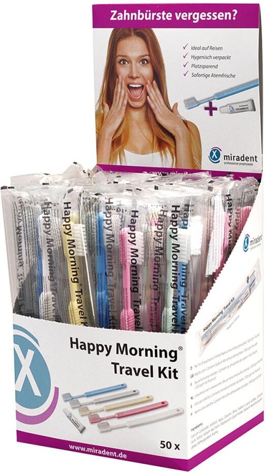 Miradent Happy Morning Travel Kit inkl.Zahnpasta