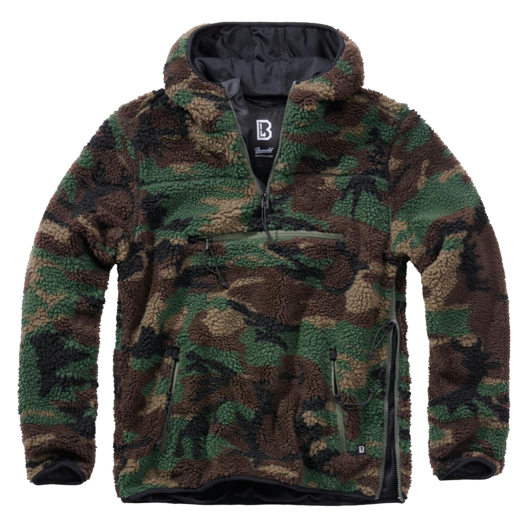 Brandit Teddyfleece Worker Pullover Jacket - 13975 (7XL) (5023-10)