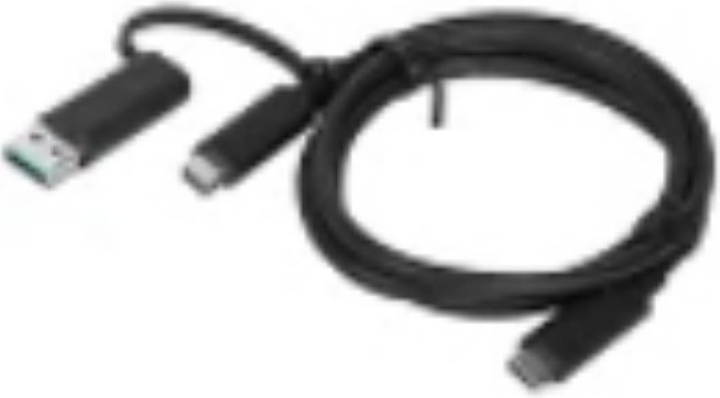 Lenovo 4X90U90618 hybride USB-C naar USB-A kabel
